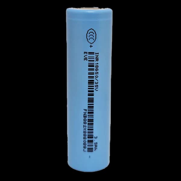 EVE 35V INR18650 3500mAh 10.2A Lithium-Ion Battery